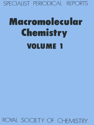 cover image of Macromolecular Chemistry, Volume 1
